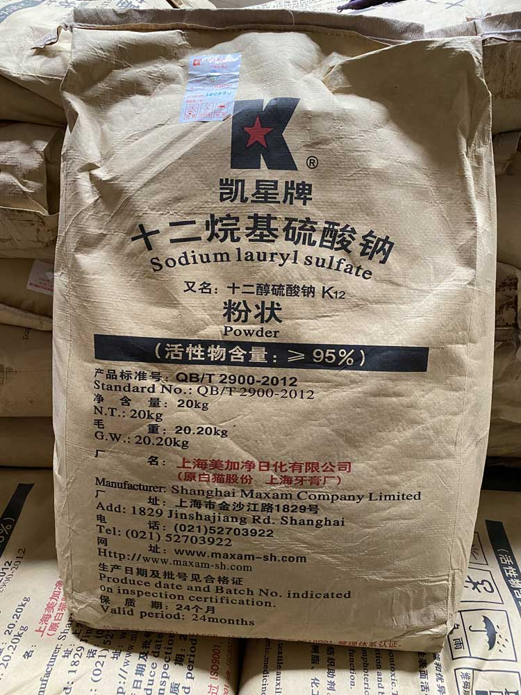 十二烷基硫酸鈉（K12） 粉狀